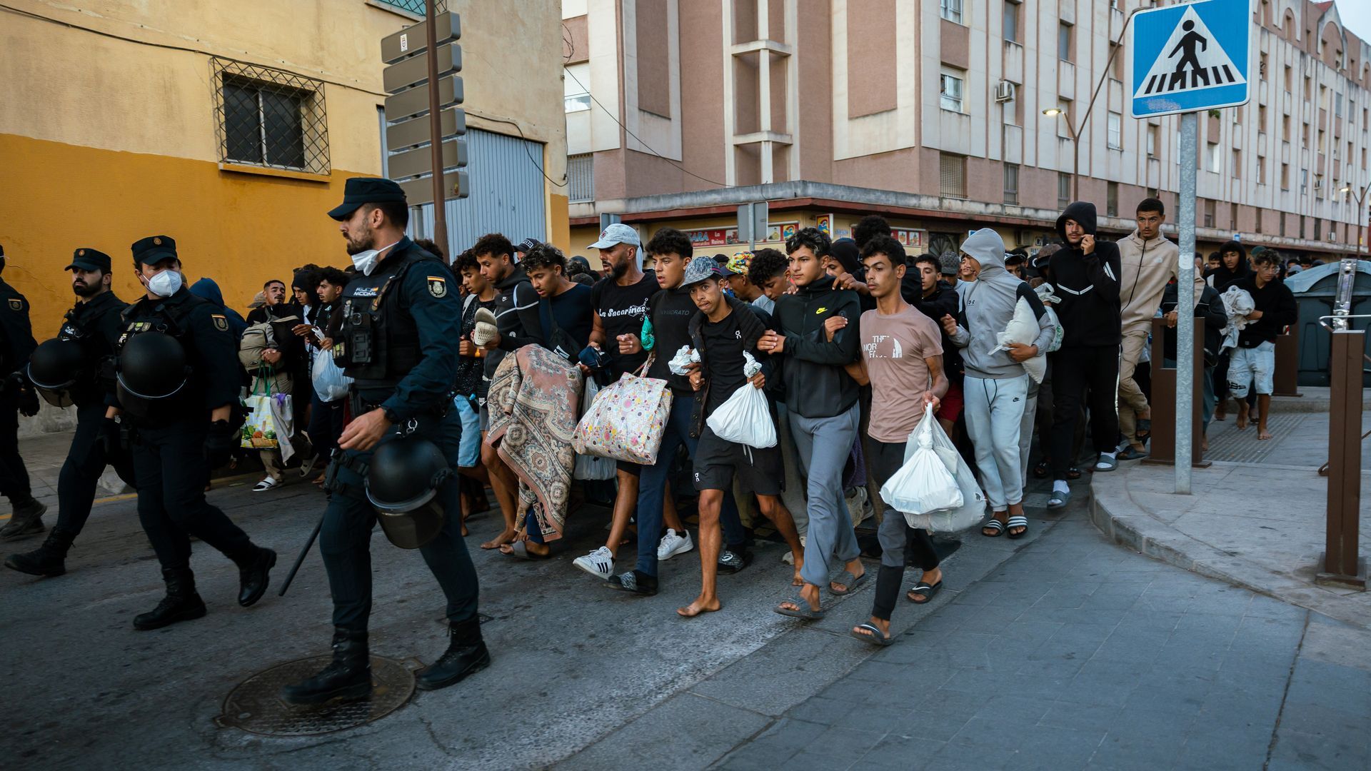 Traslado migrantes Ceuta Traslado migrantes Ceuta
