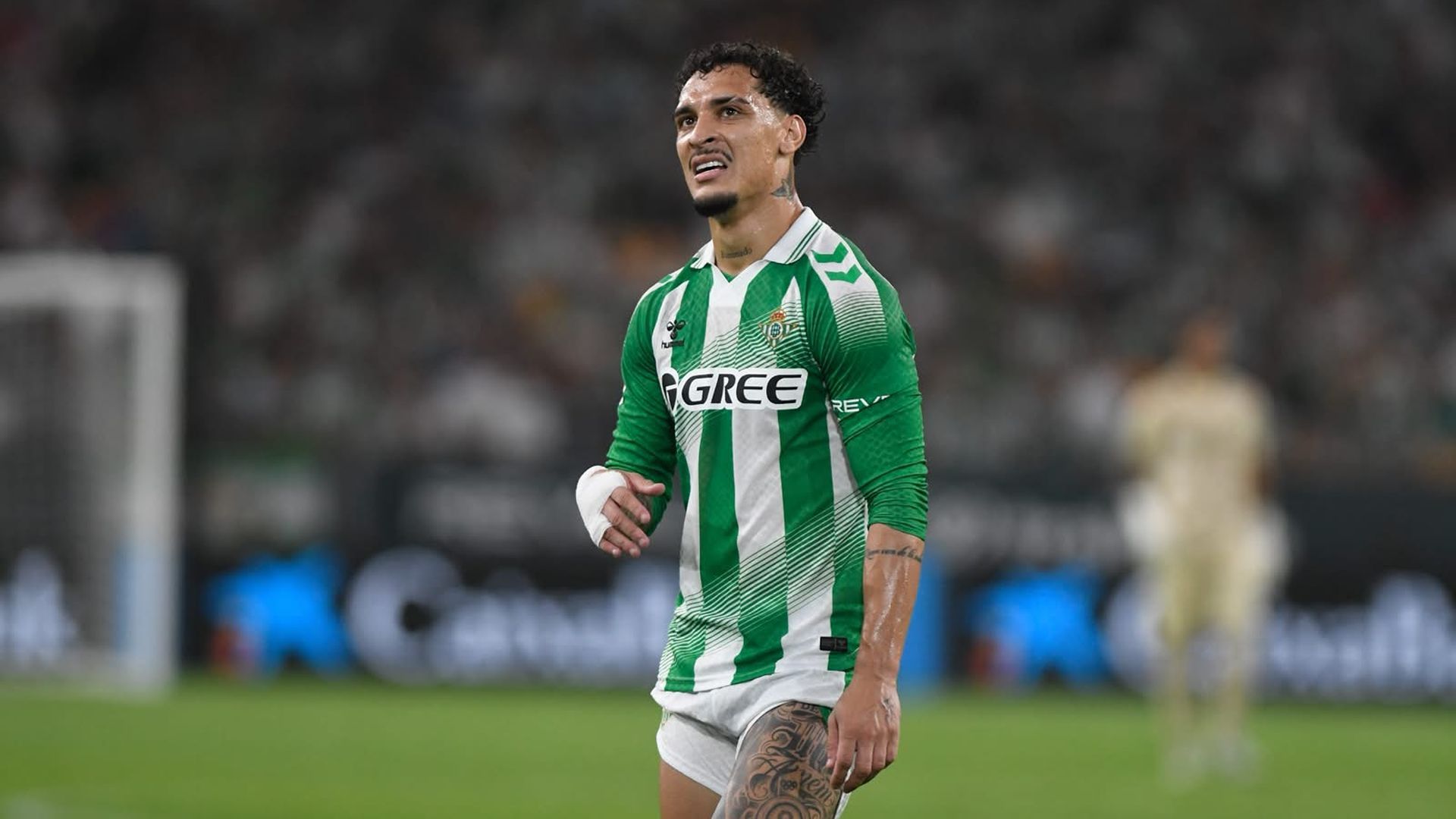 Antony, contra el Real Madrid