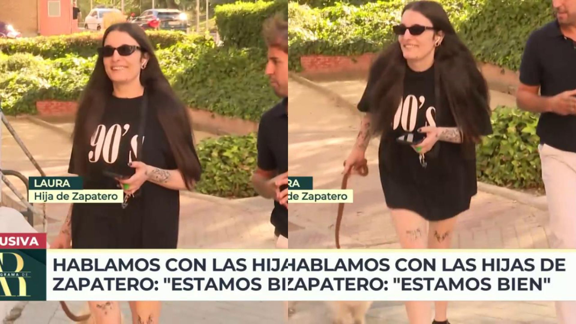El aspecto actual de Laura, la hija mayor de Zapatero