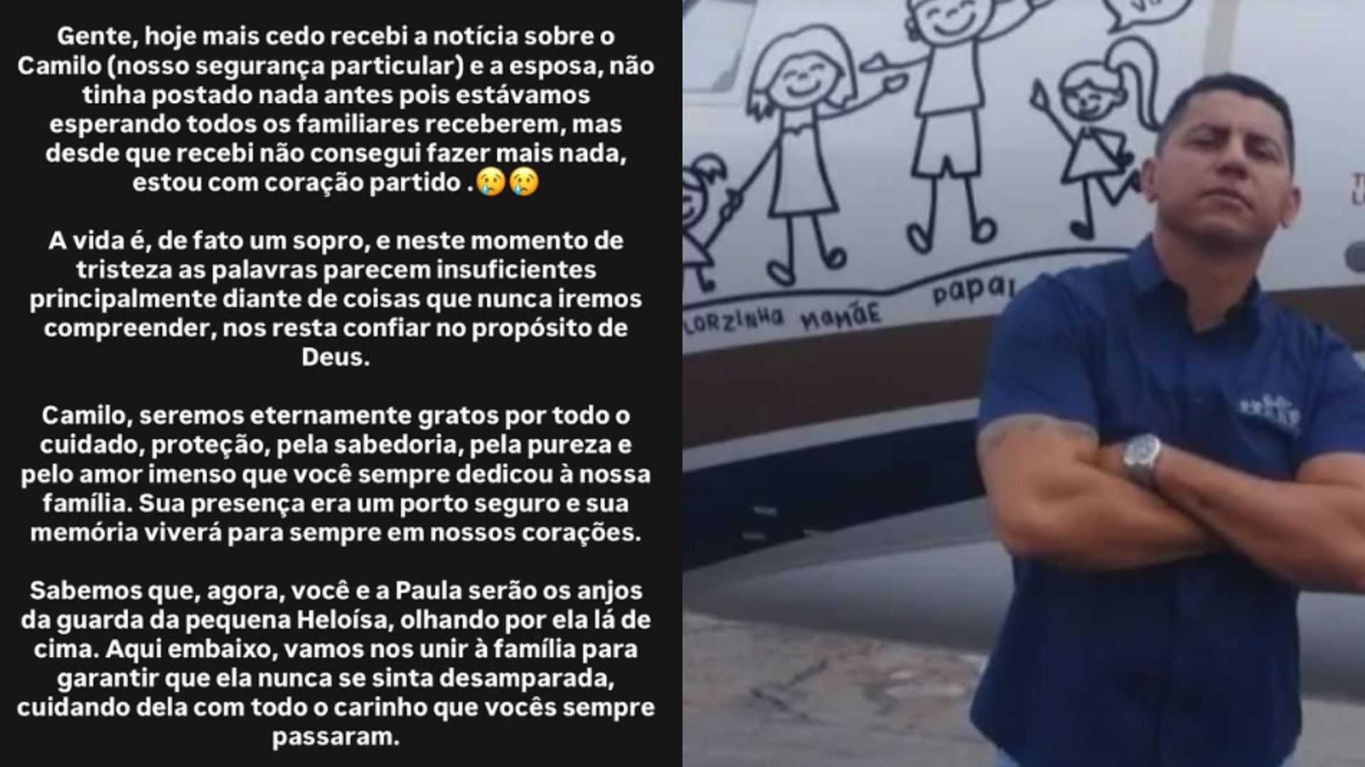 El mensaje publicado por Virginia Fonseca