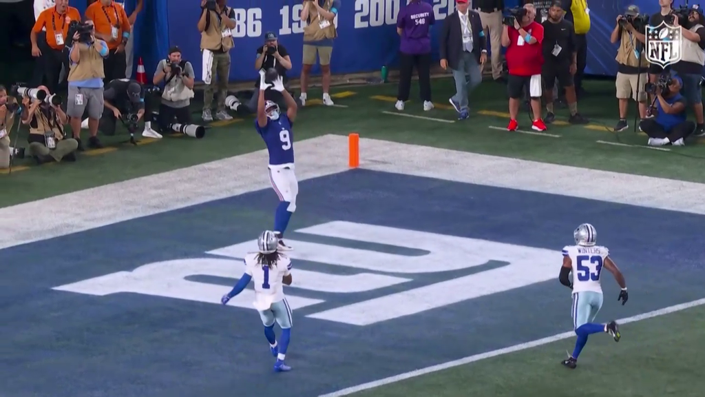 En vídeo: Dart y Likely destrozan a los Dallas Cowboys con un touchdown imparable