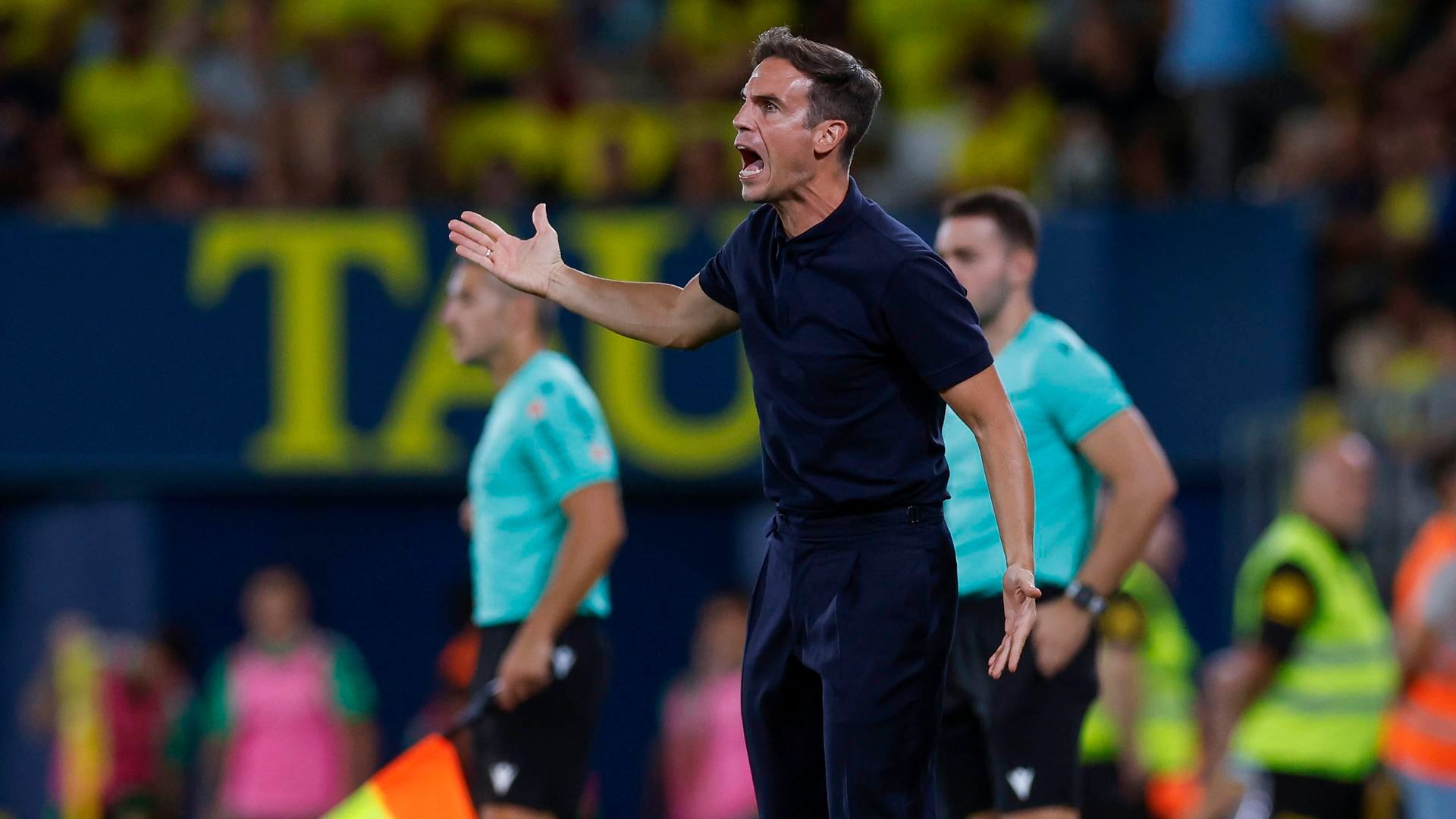 Iñigo Pérez en el Villarreal-Betis Iñigo Pérez en el Villarreal-Betis