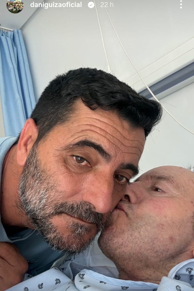 La imagen con la que Dani Güiza se ha despedido de su padre, Gabriel González