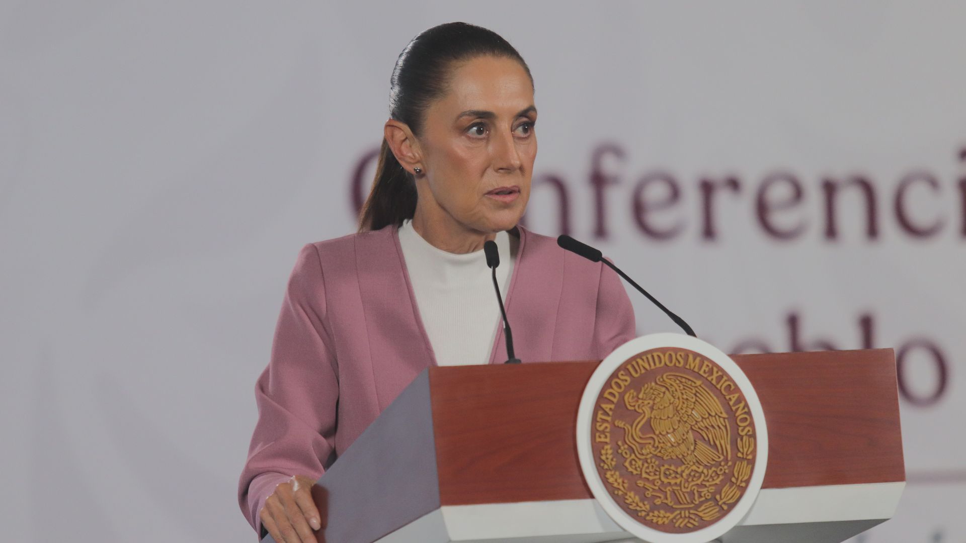 La presidenta Claudia Sheinbaum La presidenta Claudia Sheinbaum