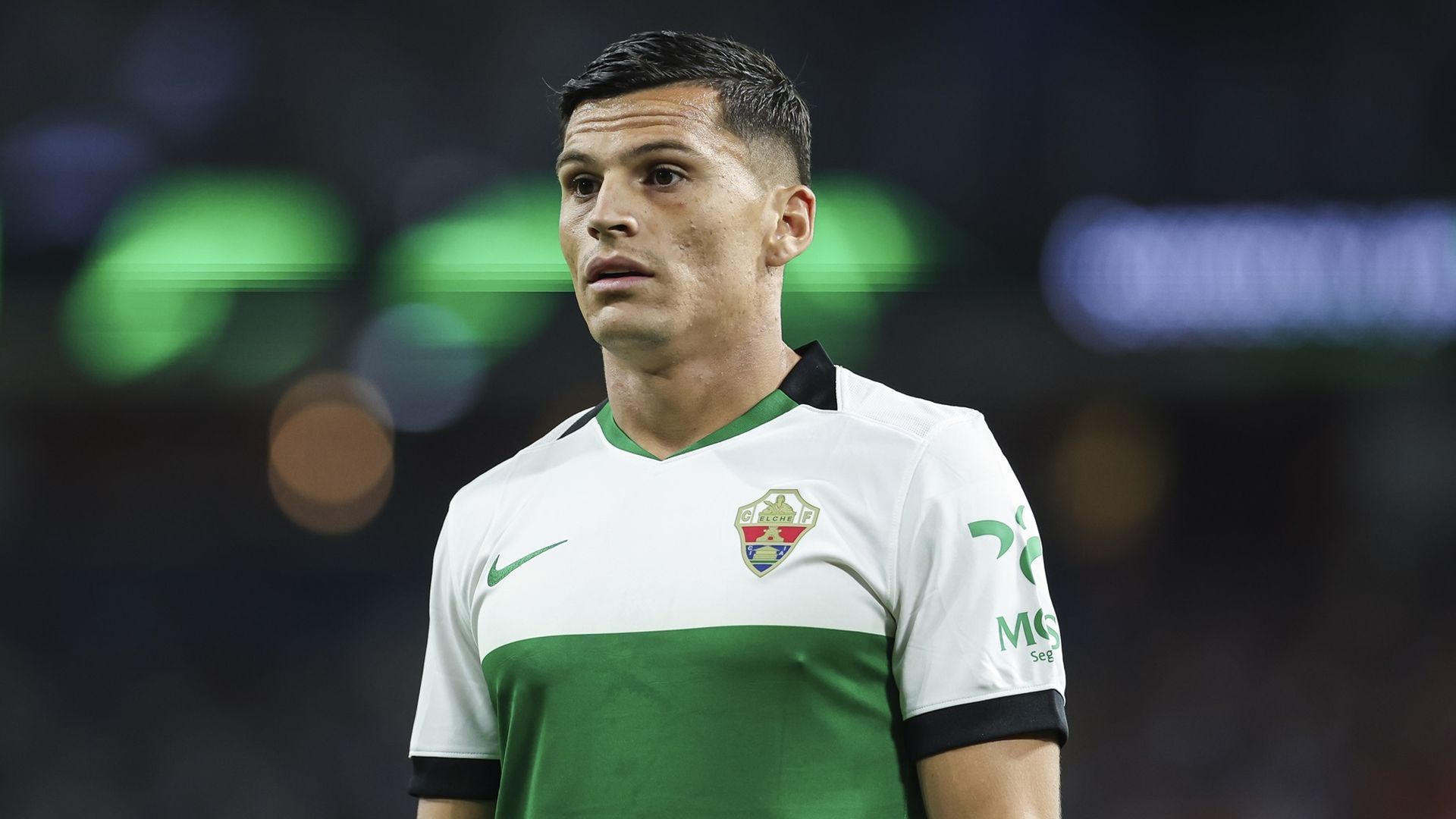 Lucas Cepeda durante el Deportivo - Elche de la jornada 1 Lucas Cepeda durante el Deportivo - Elche de la jornada 1