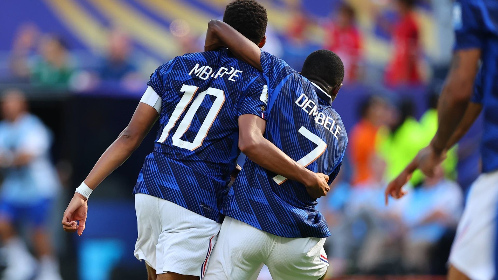 Mbappe y Dembélé en el Mundial 2026 de Estados Unidos con Francia Mbappe y Dembélé en el Mundial 2026 de Estados Unidos con Francia