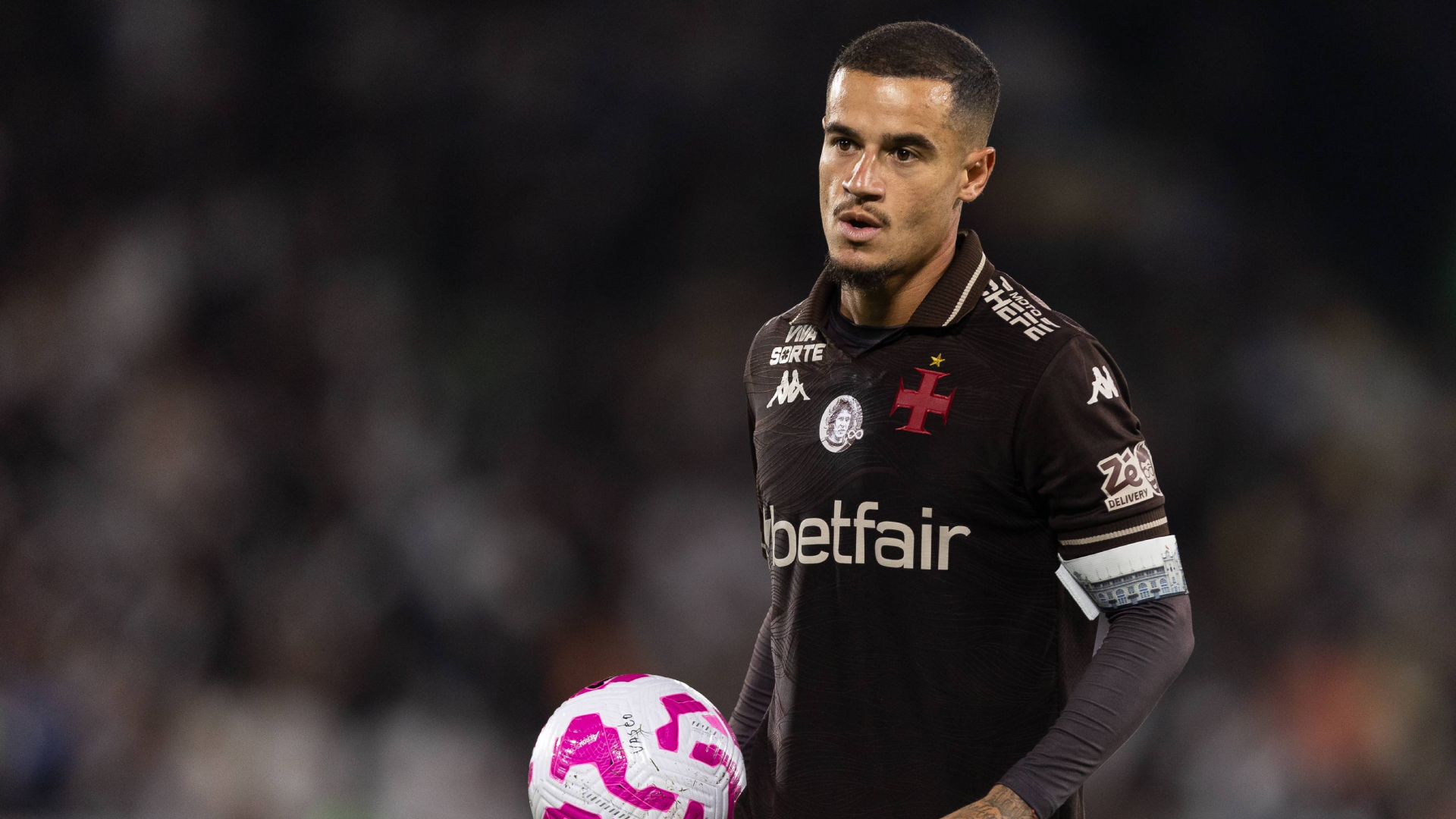 Philippe Coutinho, en un partido con Vasco da Gama Philippe Coutinho, en un partido con Vasco da Gama