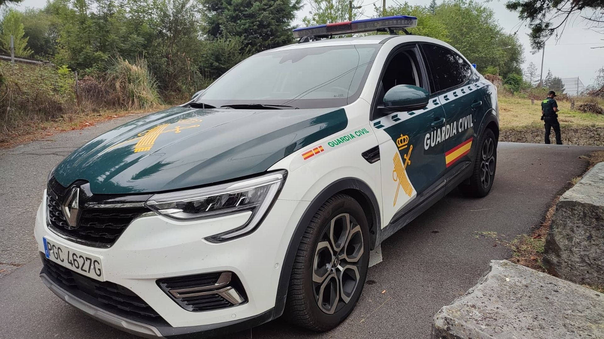 Un coche de la Guardia Civil Un coche de la Guardia Civil