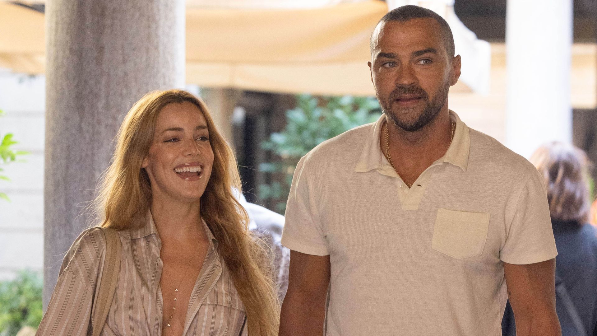 Alejandra Onieva y Jesse Williams, en una imagen de archivo Alejandra Onieva y Jesse Williams, en una imagen de archivo