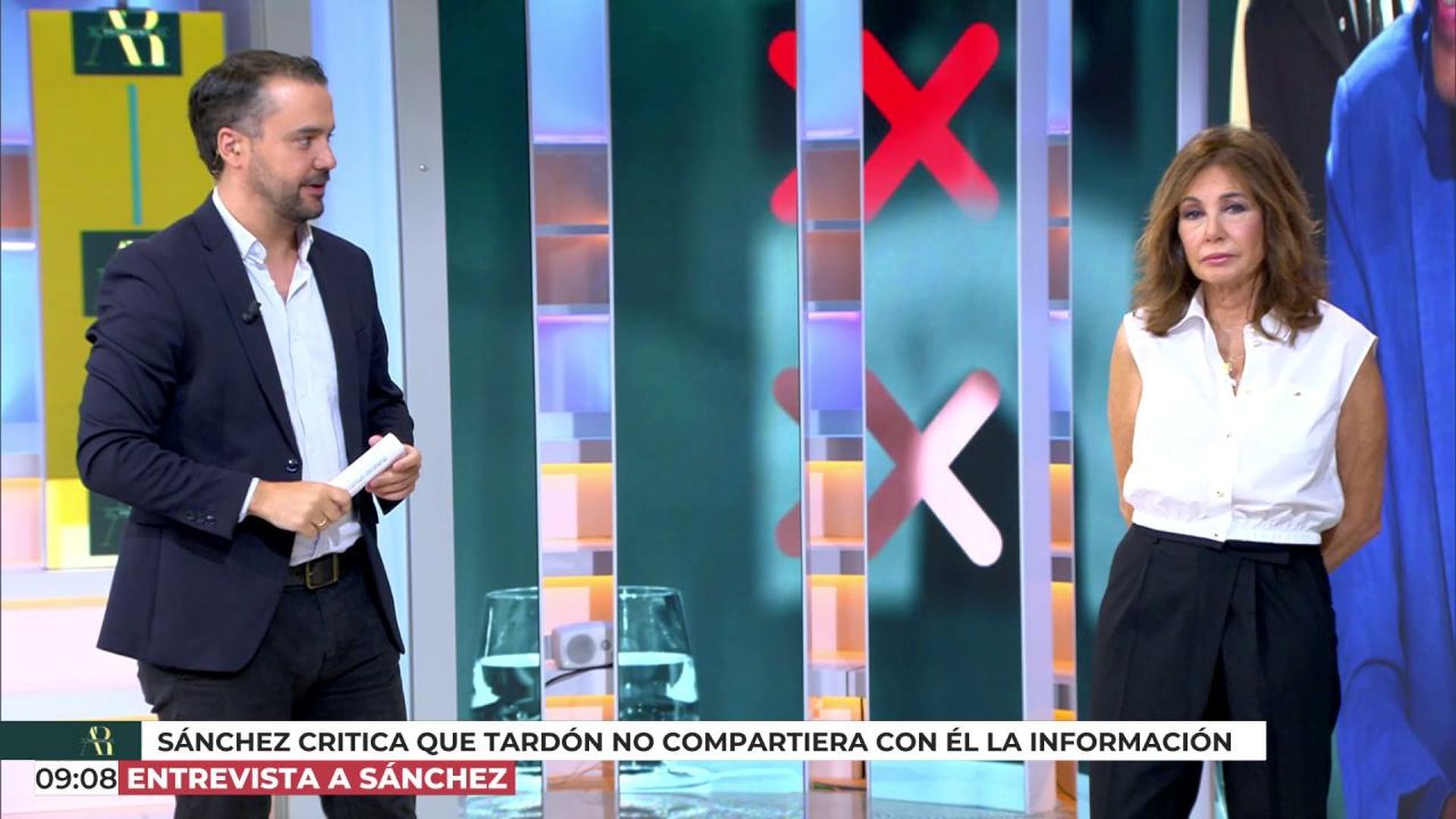 Ana Rosa reacciona a la última entrevista de Sánchez: "Me llamó la reacción su frialdad con la calidez de Vivas" Ana Rosa reacciona a la última entrevista de Sánchez: "Me llamó la reacción su frialdad con la calidez de Vivas"
