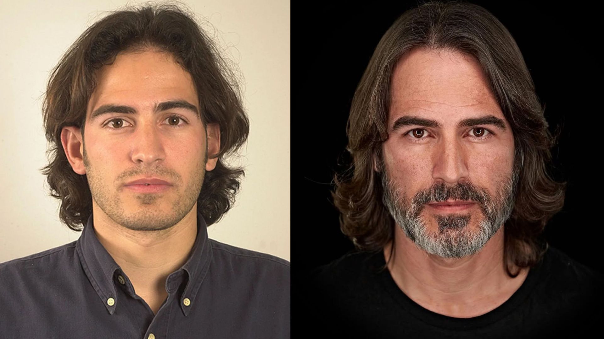 Fotomontaje con Ángel Tous cuando entró en 'GH2' y Alejandro Tous en la actualidad Fotomontaje con Ángel Tous cuando entró en 'GH2' y Alejandro Tous en la actualidad
