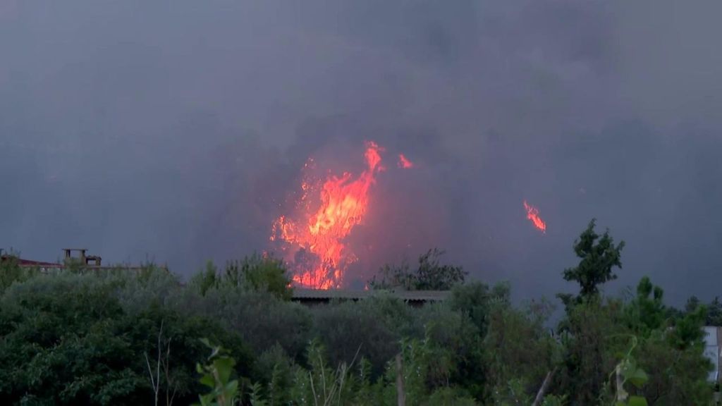 Incendio en Tuéjar, Valencia