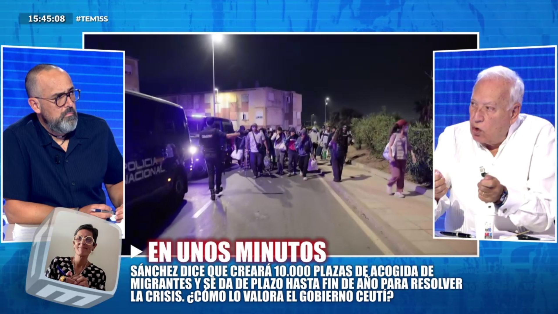 José Manuel García-Margallo, muy crítico con la gestión en Ceuta José Manuel García-Margallo, muy crítico con la gestión en Ceuta