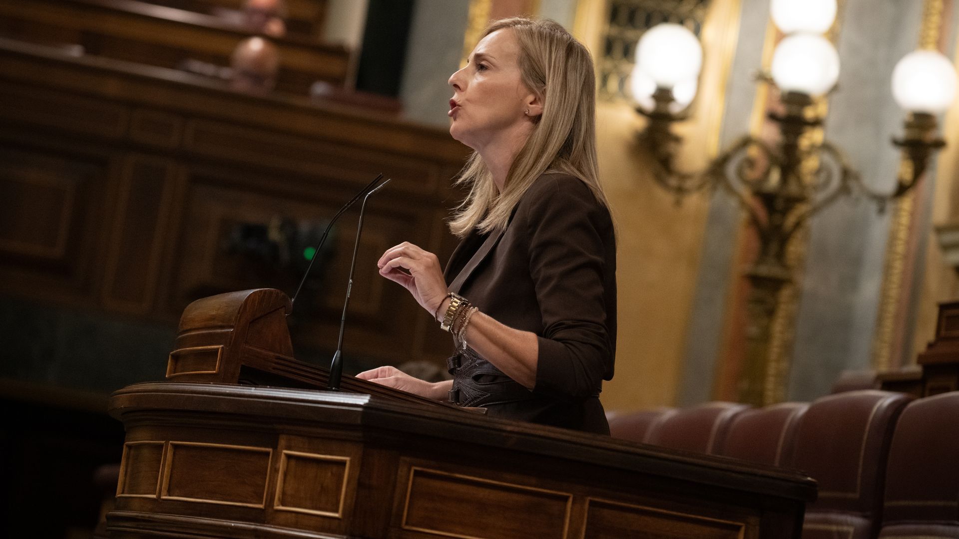 La diputada de Vox Blanca Armario La diputada de Vox Blanca Armario
