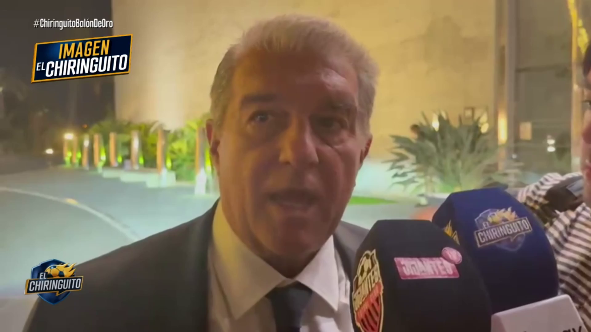 La entrevista en exclusiva de José Álvarez a Joan Laporta en El Chiringuito pidiendo el Balón de Oro para Lamine Yamal La entrevista en exclusiva de José Álvarez a Joan Laporta en El Chiringuito pidiendo el Balón de Oro para Lamine Yamal