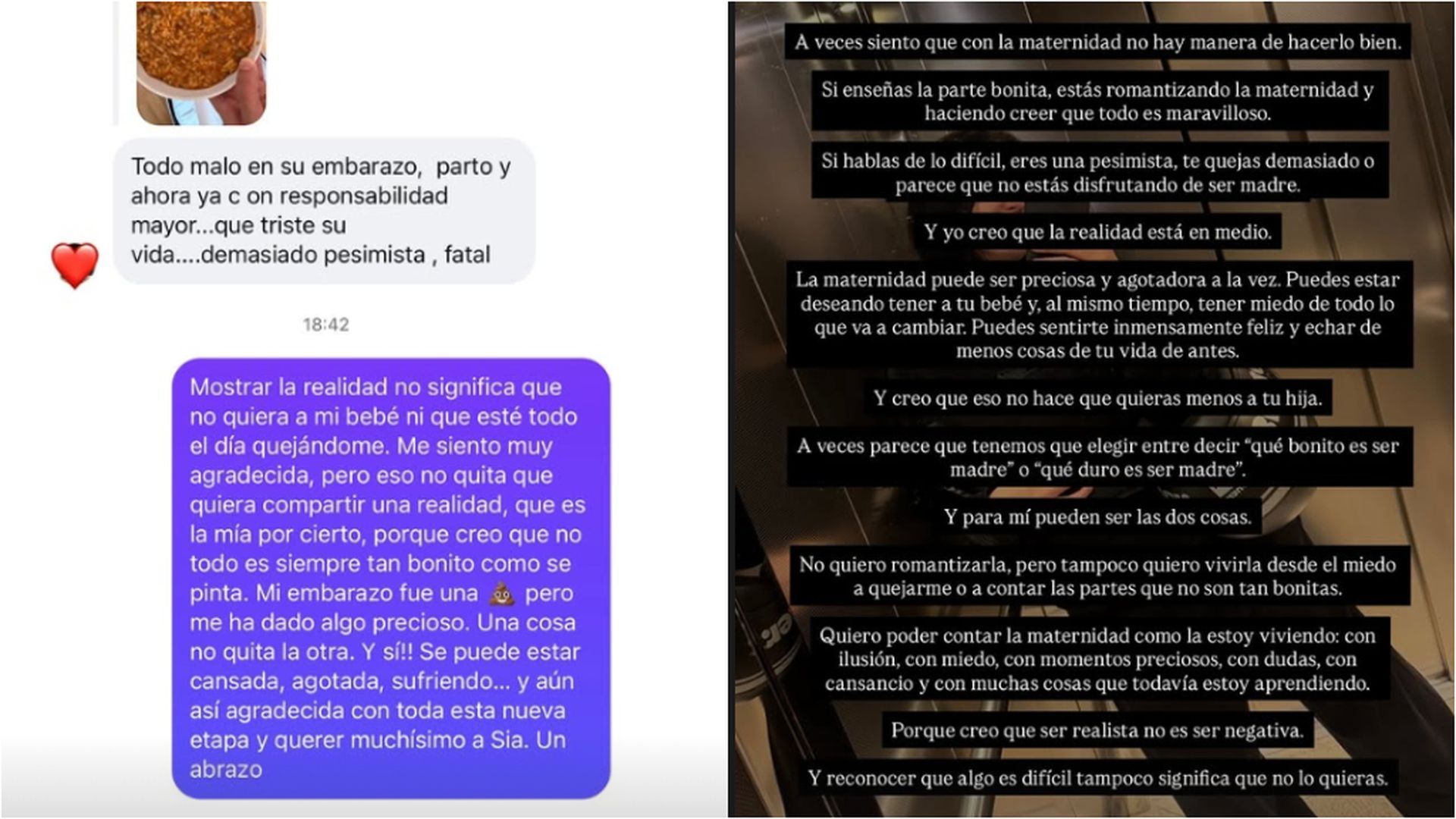 Patry Jordán se sincera sobre la maternidad