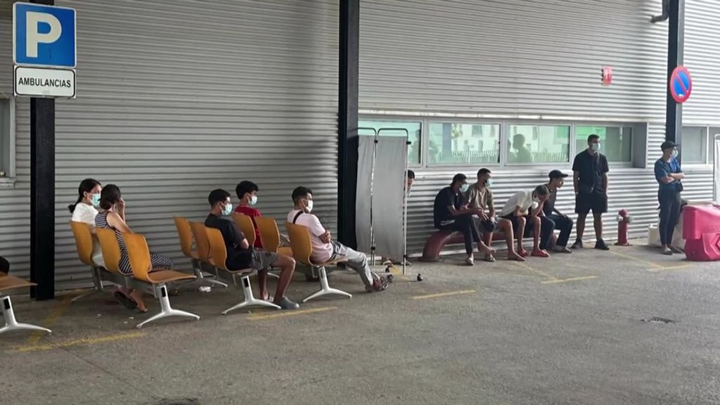 Las imágenes del caos en los hospitales de Ceuta: mutilaciones, heridas abiertas y navajazos por peleas entre inmigrantes