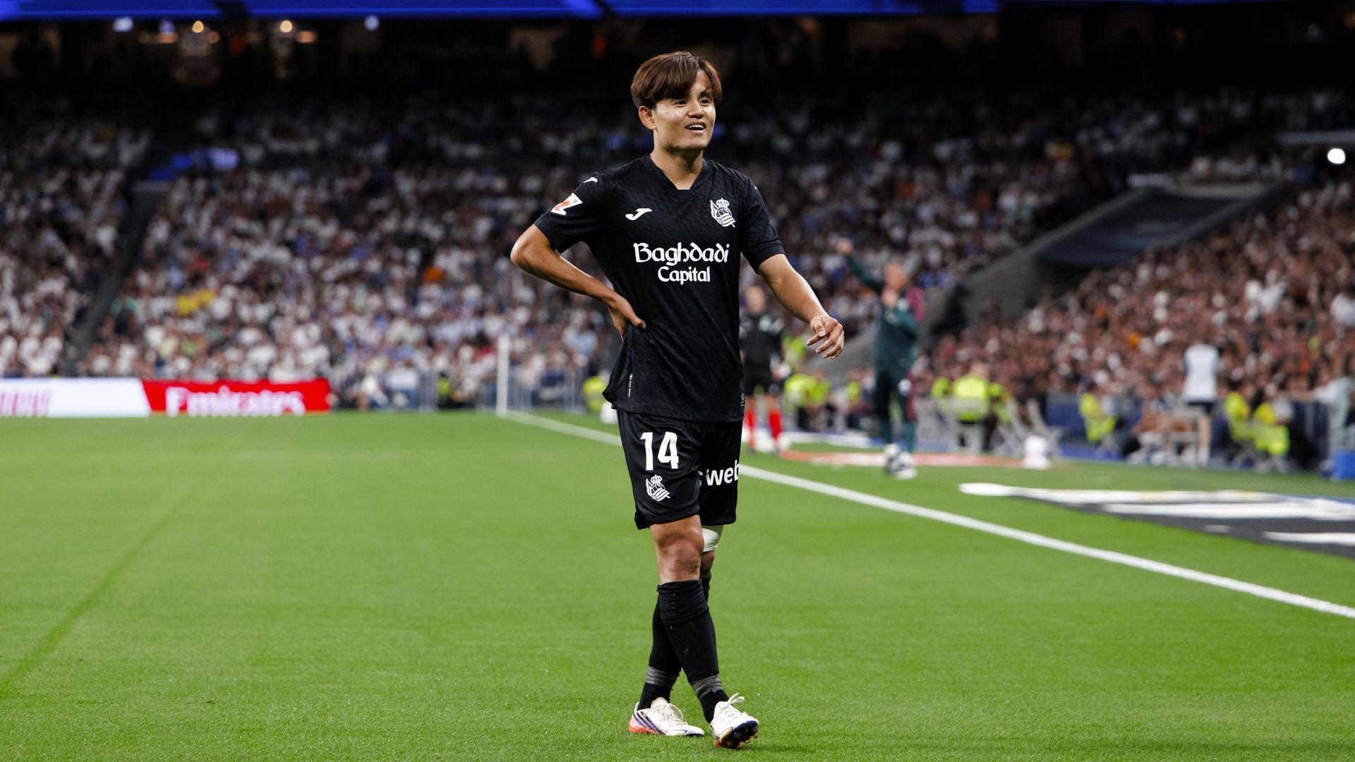 Take Kubo, jugador de la Real Sociedad Take Kubo, jugador de la Real Sociedad