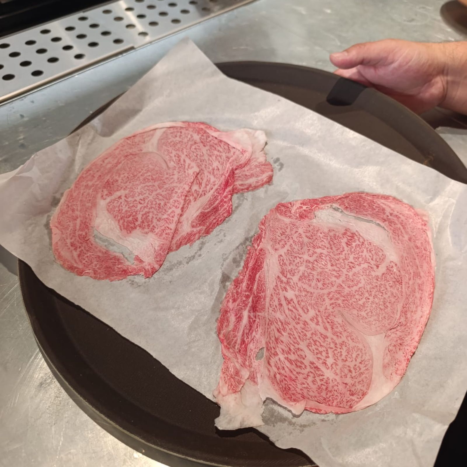Carne de Wagyu de La Once Mil, uno de sus platos estrella
