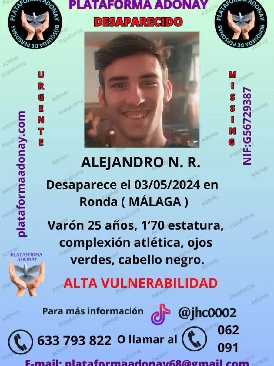 Cartel de Alejandro Navarro Ríos de Adonay