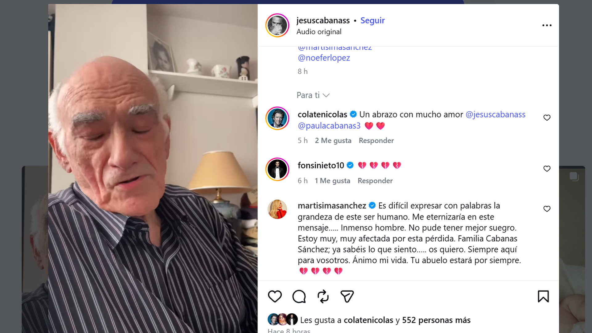 El mensaje de Marta Sánchez a su exsuegro