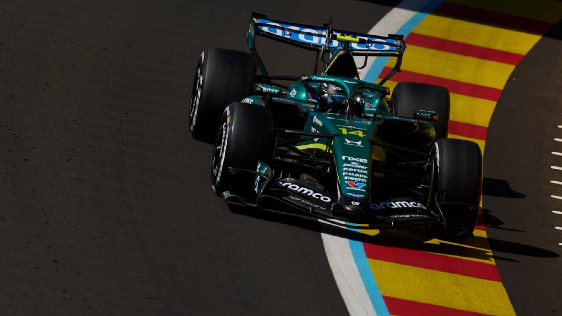 Fernando Alonso, en el Madring