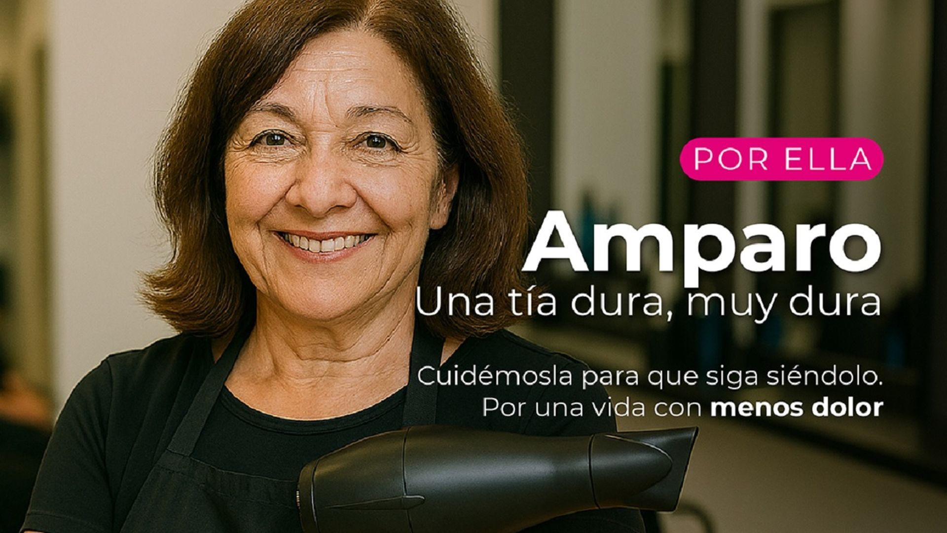 Imagen de la campaña 'Tía dura' Imagen de la campaña 'Tía dura'