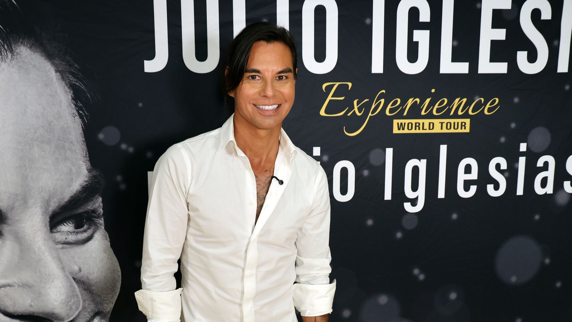 Julio José Iglesias durante la presentación de 'Julio Iglesias Experience', a 14 de septiembre de 2026,