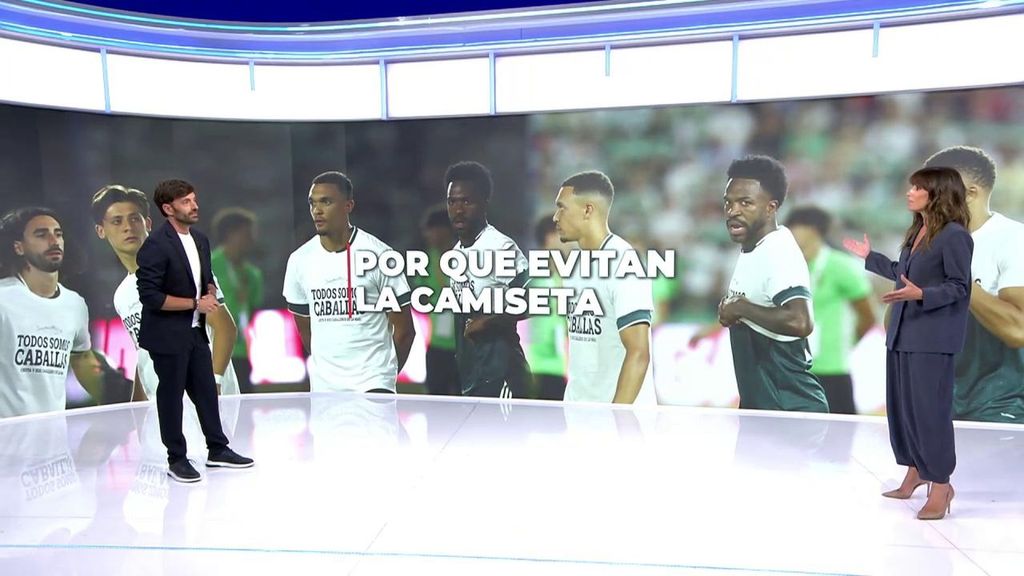 Lo que opina el vestuario del Real Madrid sobre el gesto de Mbappé, Vinicius y Konaté con las camisetas en apoyo a Ceuta