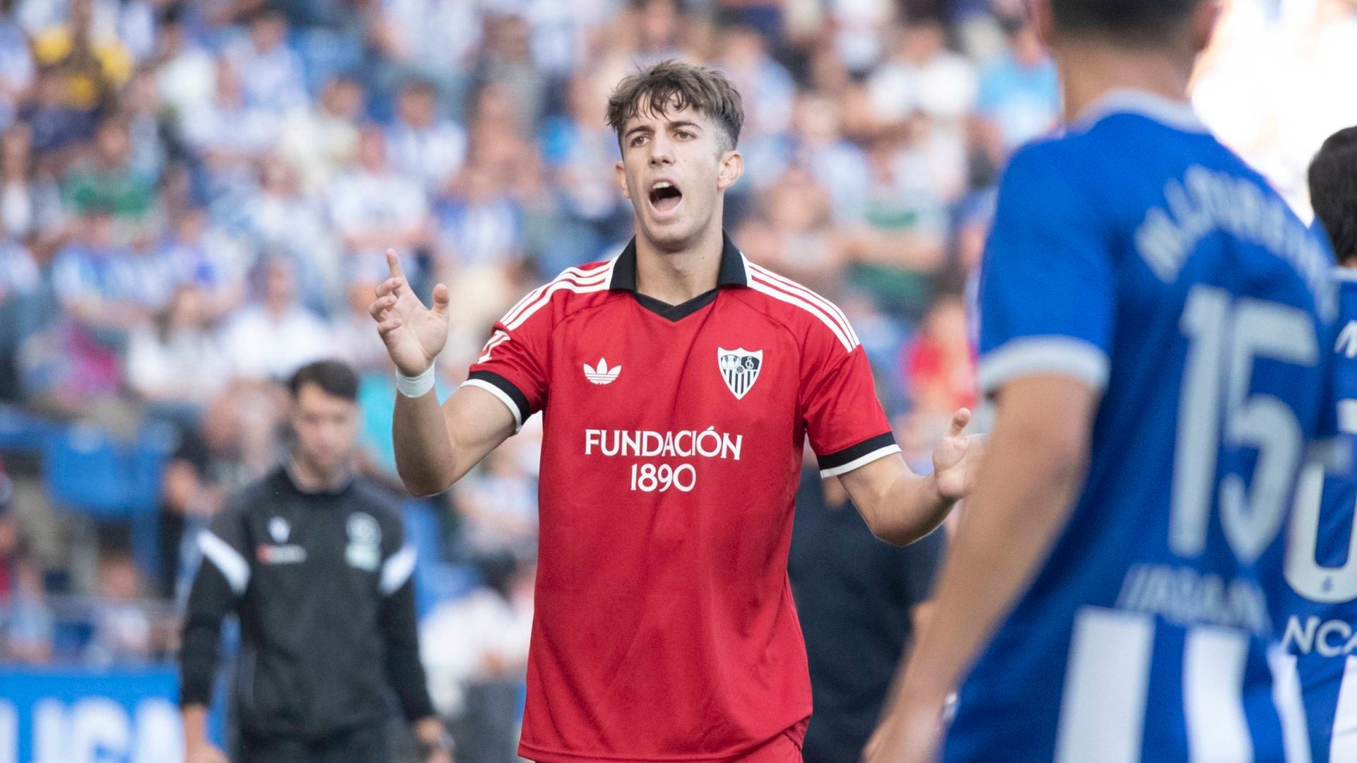 Miguel Sierra, en el Deportivo - Sevilla