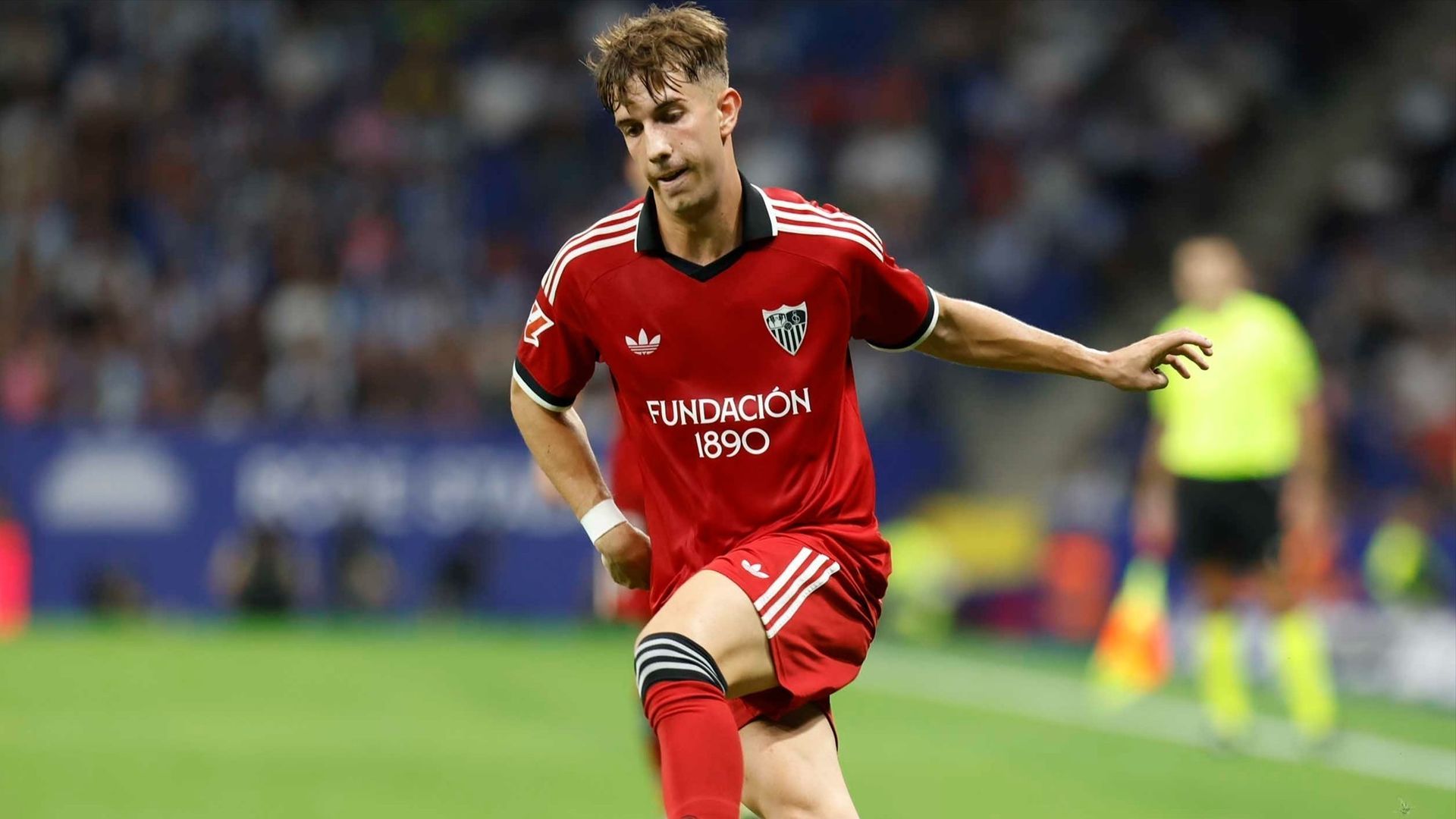 Miguel Sierra, en el Deportivo-Sevilla Miguel Sierra, en el Deportivo-Sevilla