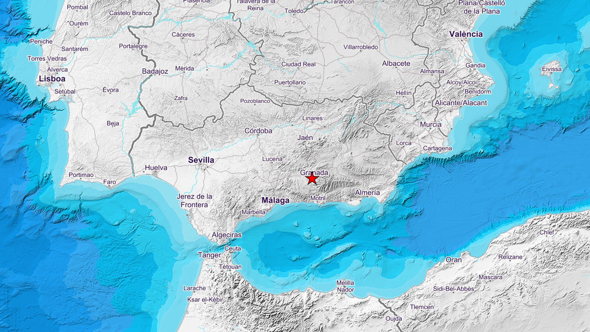 Nuevo terremoto en Granada de magnitud 3,1 y con epicentro en Churriana de la Vega Nuevo terremoto en Granada de magnitud 3,1 y con epicentro en Churriana de la Vega