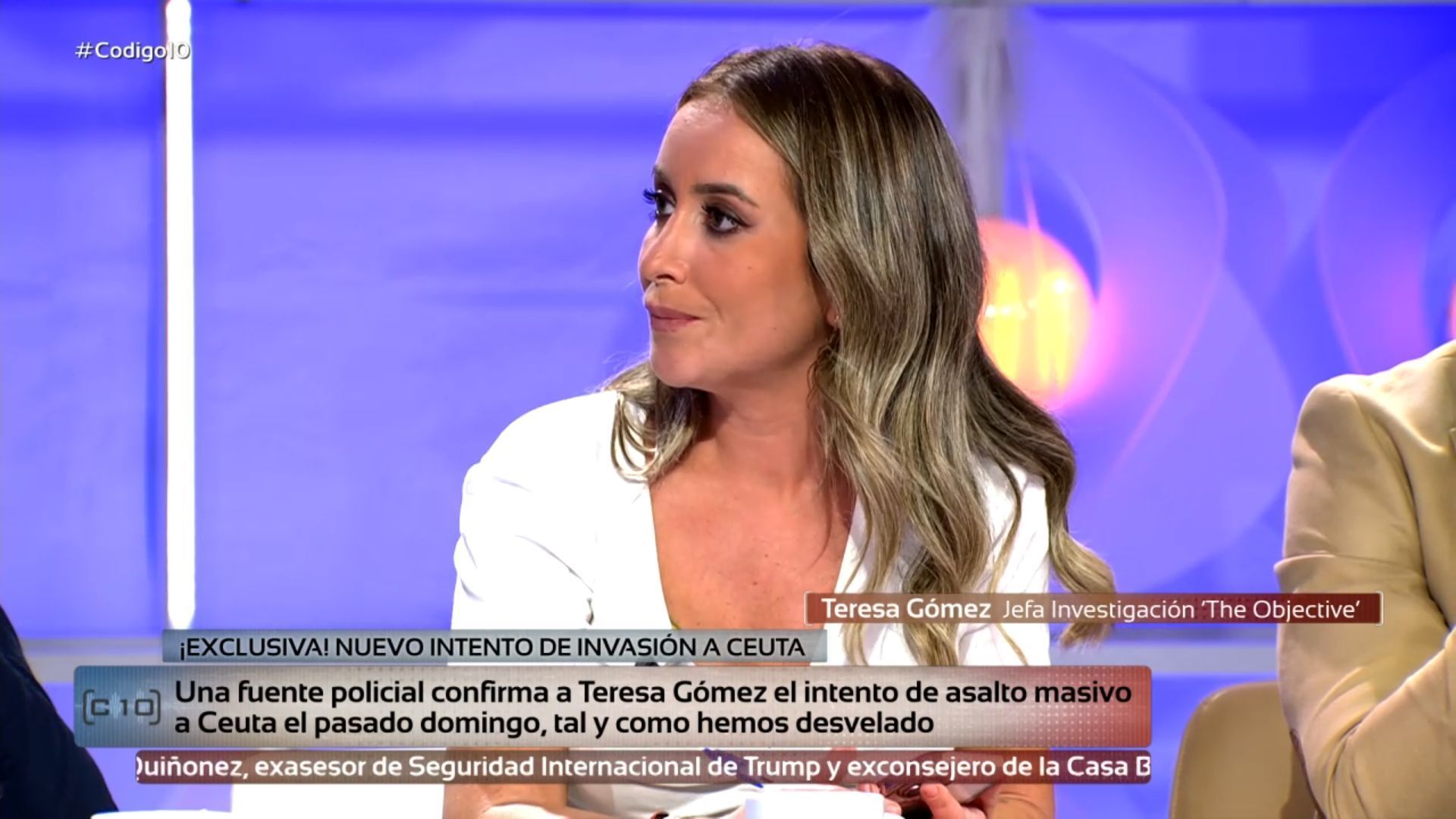 Teresa Gómez confirma con una fuente policial el intento de un nuevo asalto en Ceuta: "Vieron algo que parecía inusual"