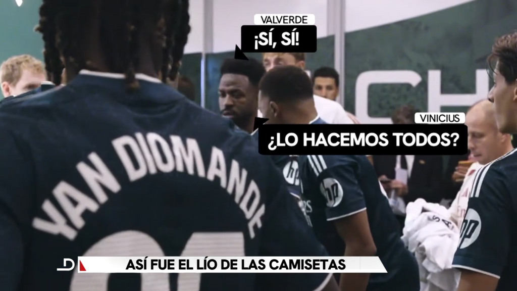 La secuencia de vestuarios sobre las camisetas de Ceuta