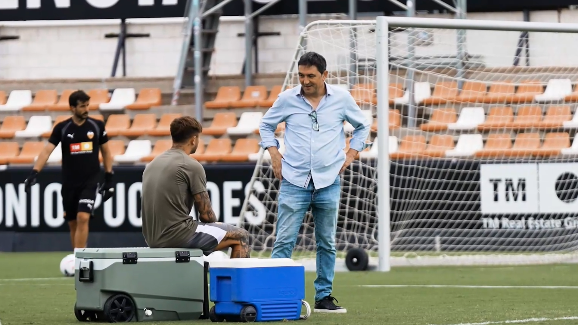 Braulio Vázquez ya estuvo en Paterna hoy