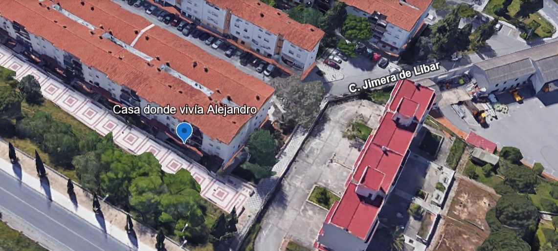 Caso de Alejandro Navarro Ríos: vivienda donde residía y que fue registrada por las autoridades
