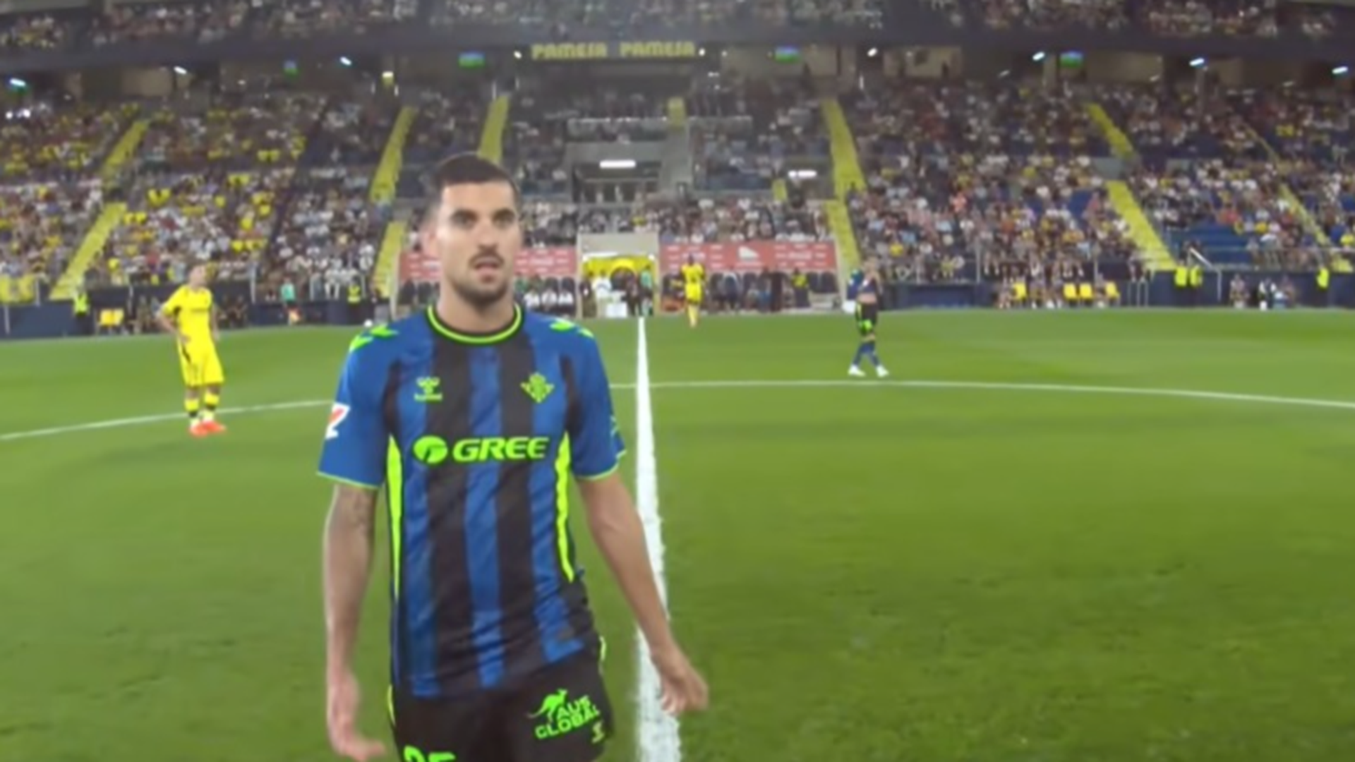 Dani Ceballos, desde la cámara del colegiado Dani Ceballos, desde la cámara del colegiado