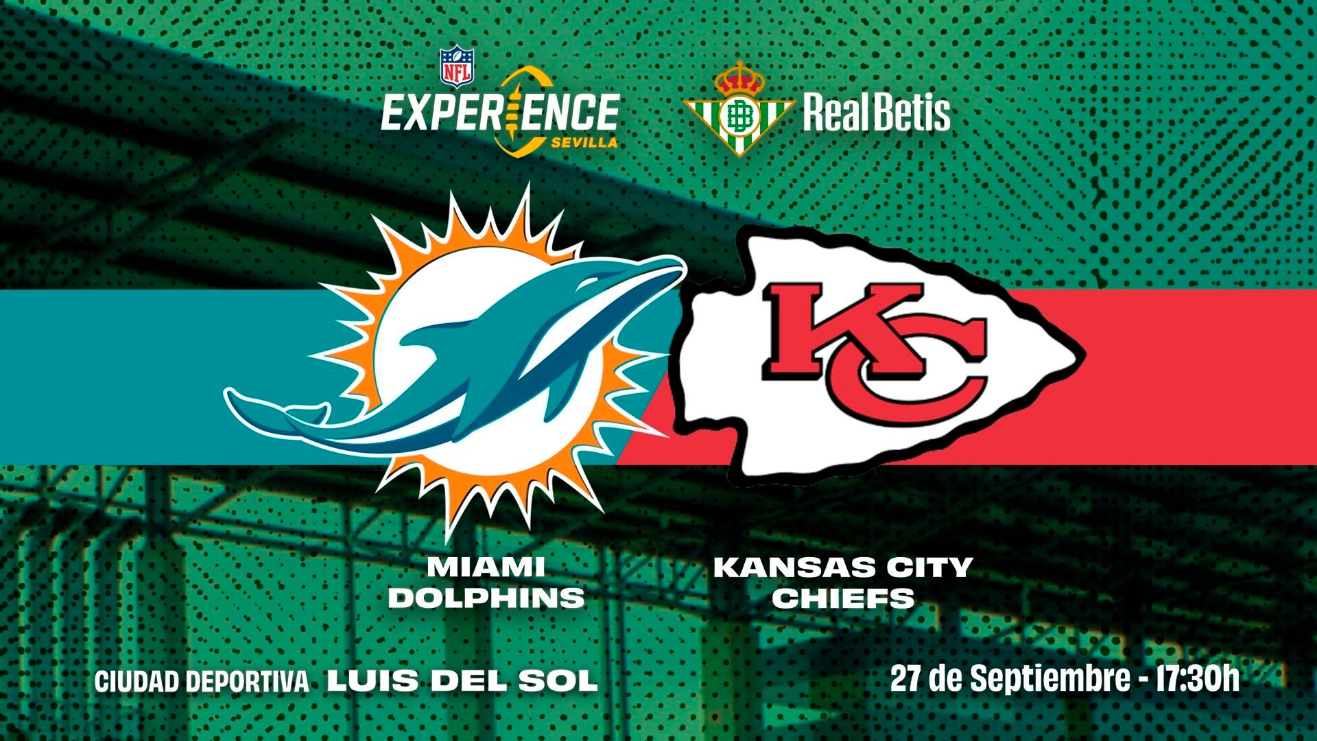 El Betis se suma a la NFL Experience con los Chiefs de Mahomes El Betis se suma a la NFL Experience con los Chiefs de Mahomes