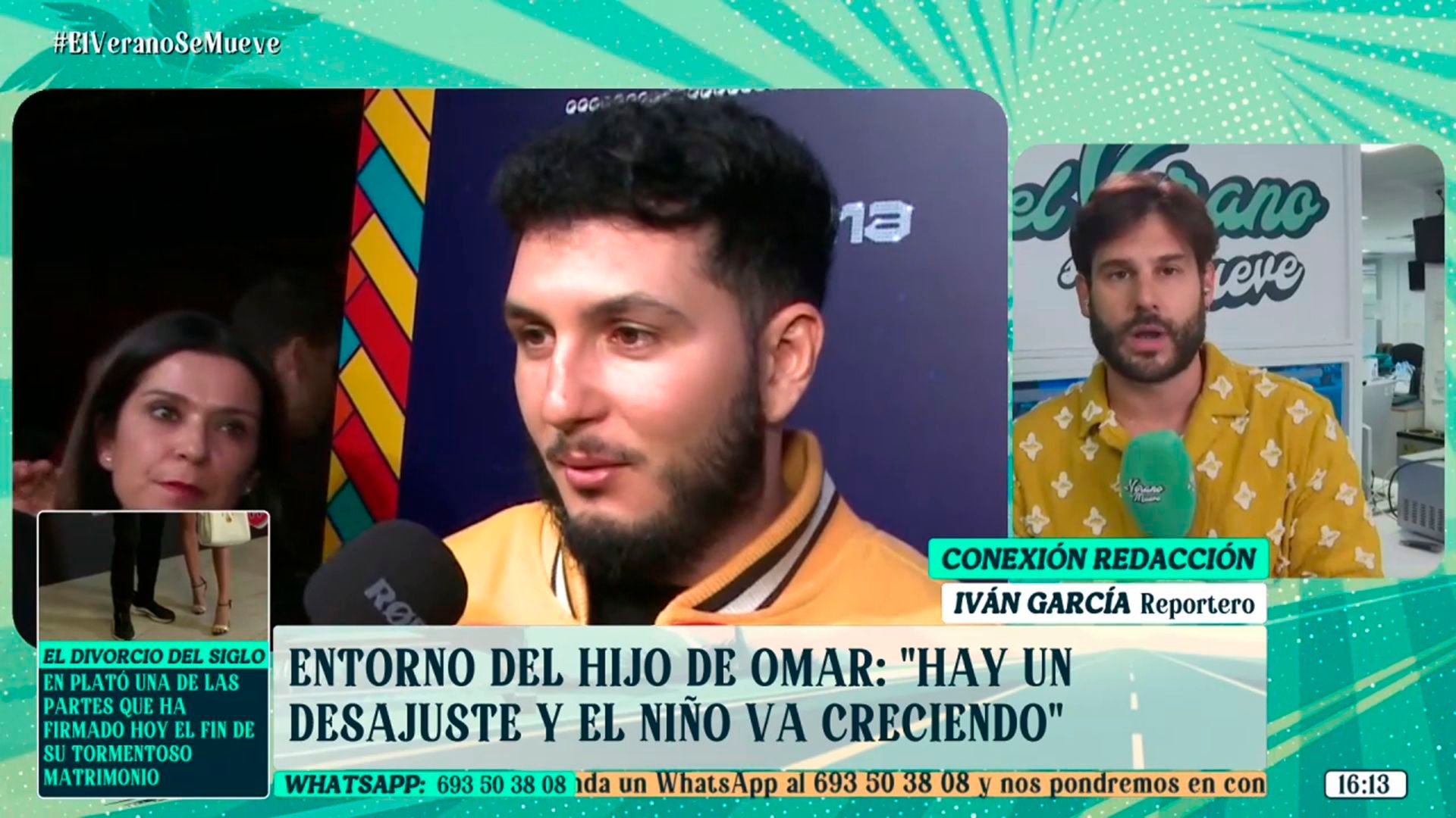 El entorno de la madre del primer hijo de Omar Montes habla tras su solicitud de modificación de los términos de la pensión: “Hay un desajuste”