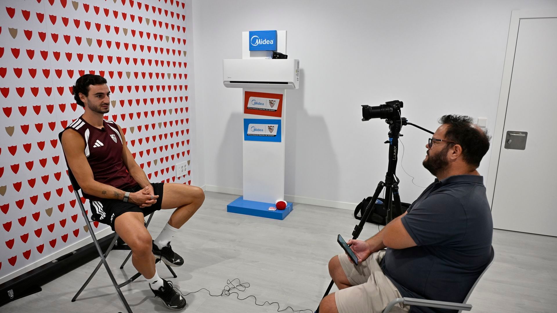 Juan Iglesias, en su entrevista con ElDesmarque
