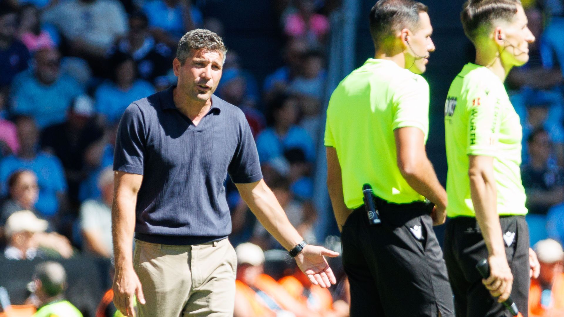 Juanfran Funes, durante un partido con el Málaga.