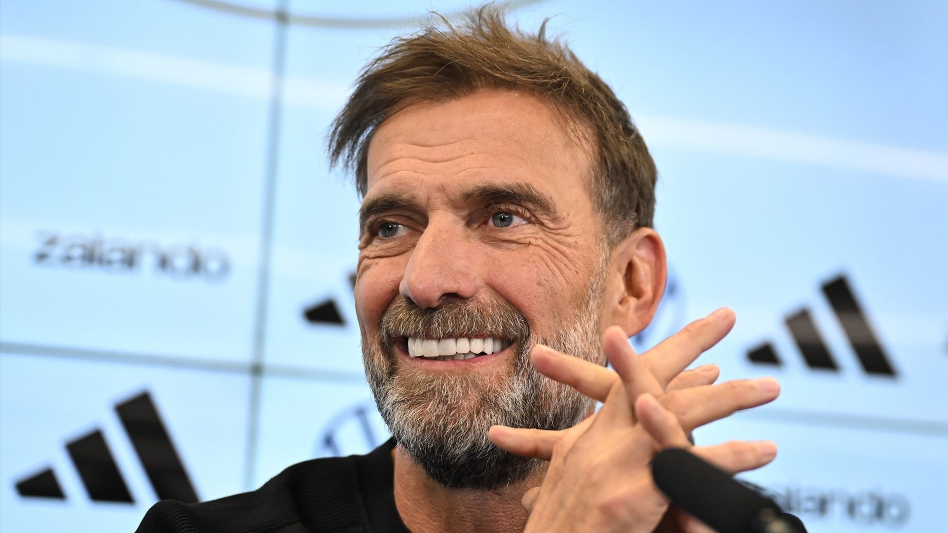 Jürgen Klopp en su presentación como seleccionador de Alemania Jürgen Klopp en su presentación como seleccionador de Alemania