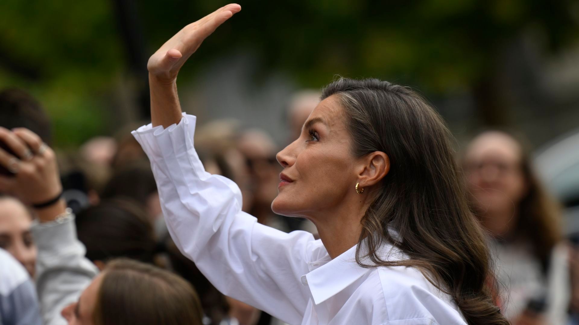 La reina Letizia este jueves
