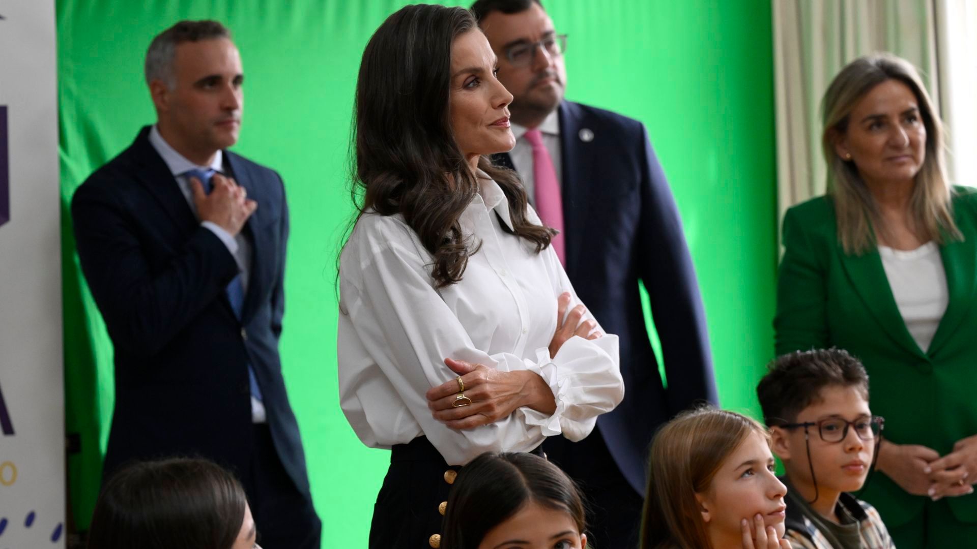 La reina Letizia este jueves