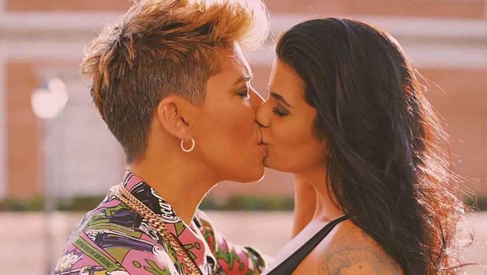 Lola Ortiz y Vanesa Klein, en una imagen publicada en sus redes sociales en julio de 2020