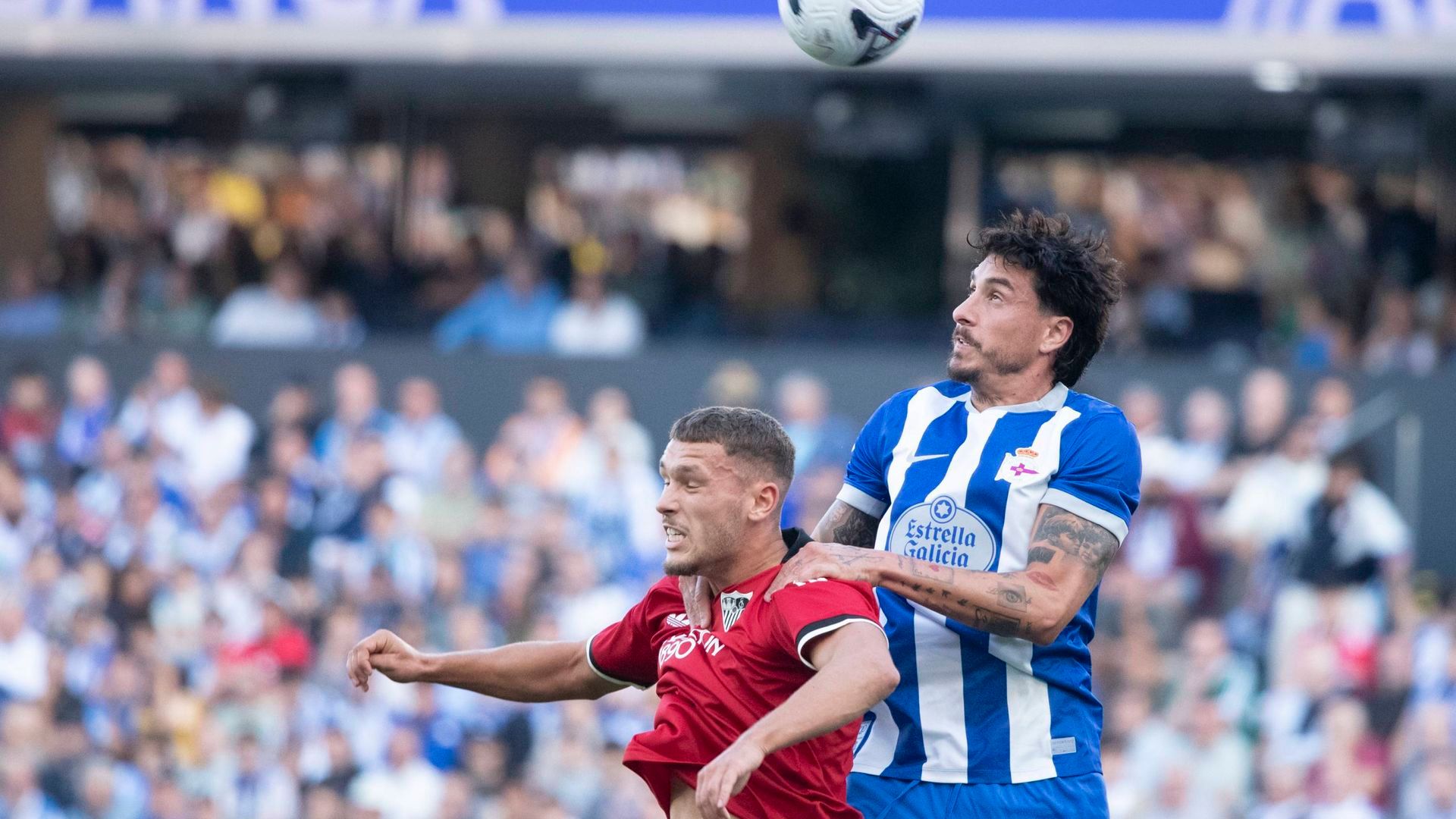 Lucas Stassin, en el Deportivo - Sevilla Lucas Stassin, en el Deportivo - Sevilla