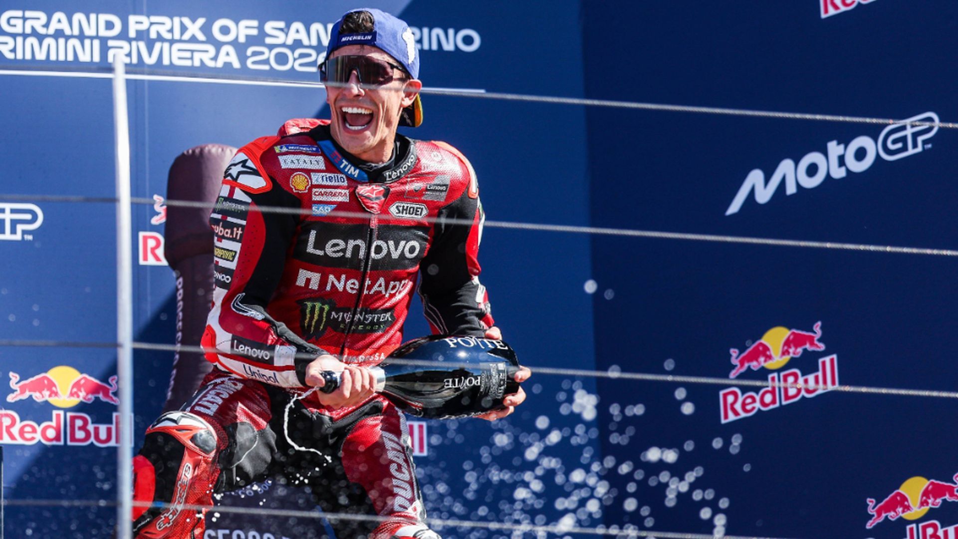 Marc Márquez, en Misano Marc Márquez, en Misano