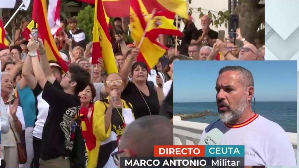 La denuncia de Marco Antonio, militar en Ceuta: "Dormimos en camas de lona y comemos basura"