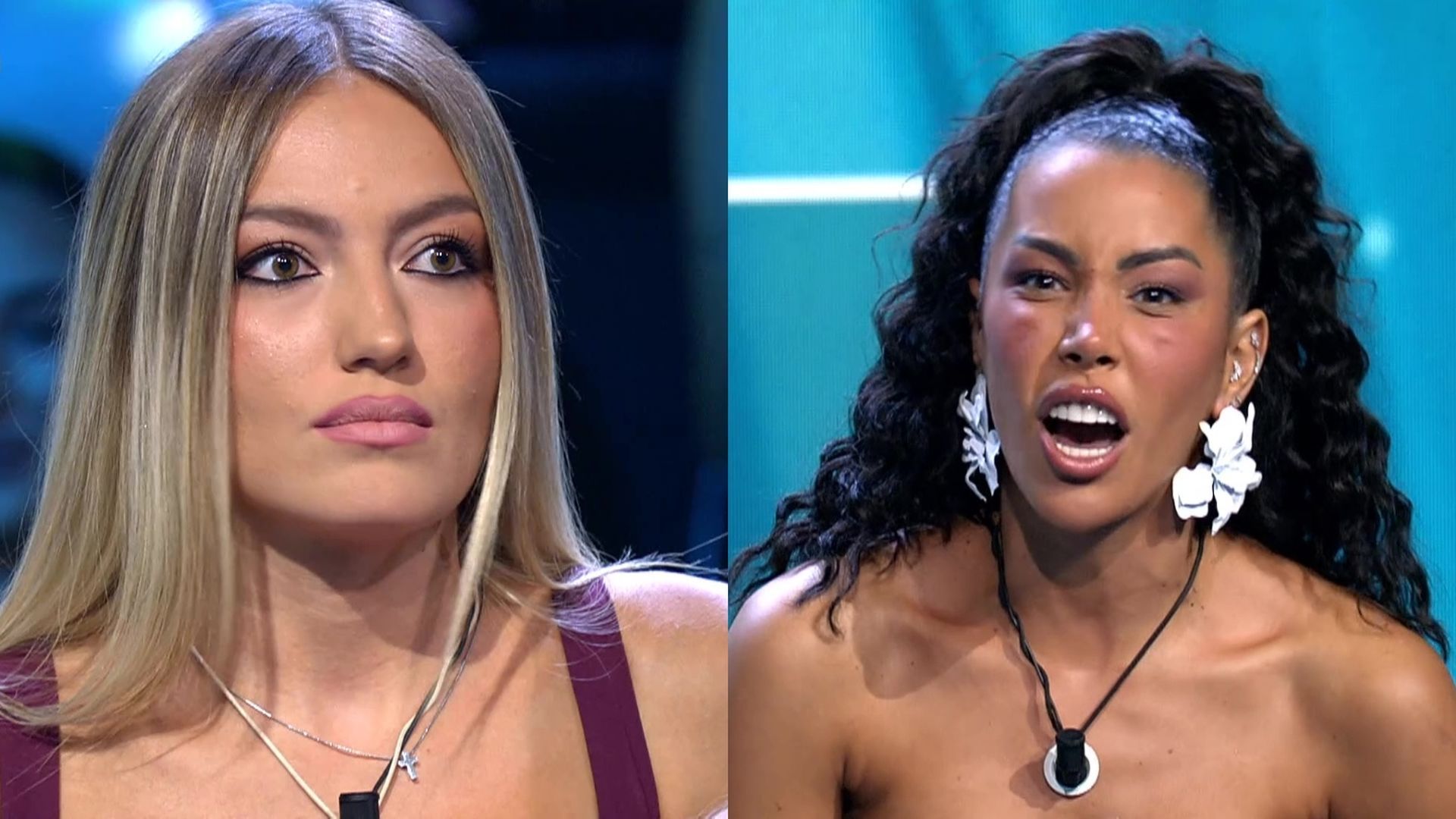 Tensa discusión entre Náyades y Bayan por las críticas de la participante de 'La isla de las tentaciones 11' a otras parejas del formato: "¡Pide perdón!" Tensa discusión entre Náyades y Bayan por las críticas de la participante de 'La isla de las tentaciones 11' a otras parejas del formato: "¡Pide perdón!"