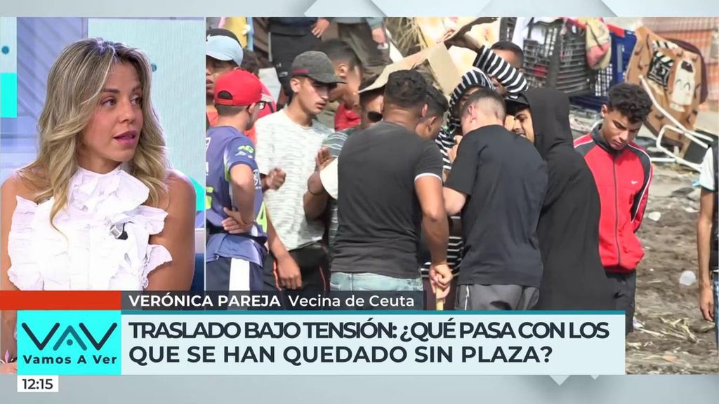 El grito desesperado de Verónica, vecina de Ceuta: "Están entrando más inmigrantes. Creemos que hay un túnel"